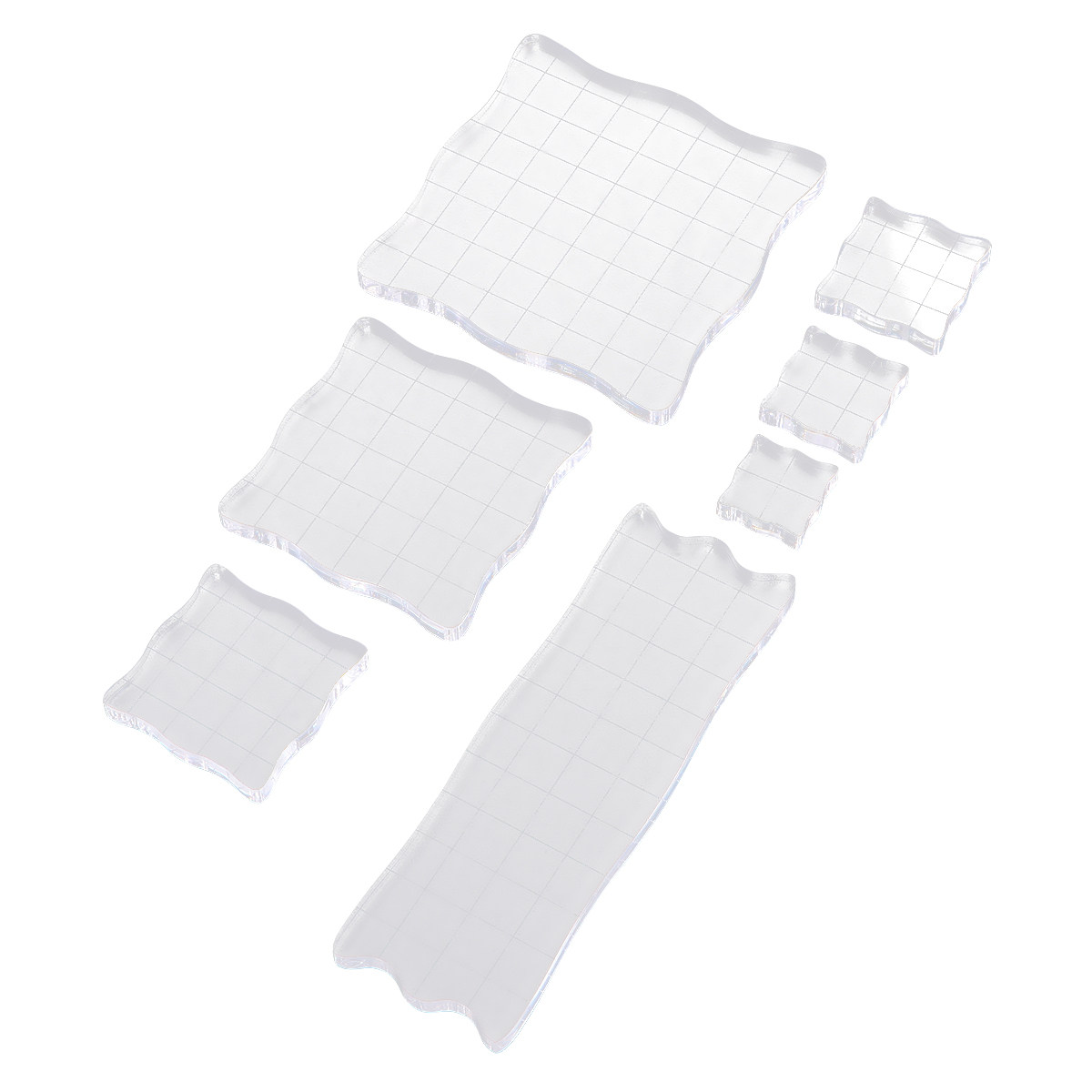 Photo Acrylic Block - 7Pcs Silicone Seal Supplies Acrylic Transparent