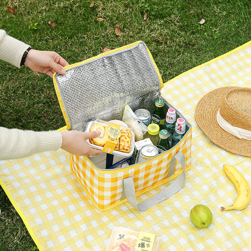 Large Capacity Insulated Picni - Tote Bag Sublimation บทวิจารณ์และราคา