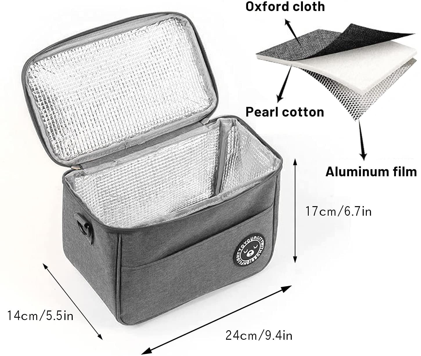 Portable Picnic Bag Thermal In - Tote Bag Sublimation บทวิจารณ์และราคา