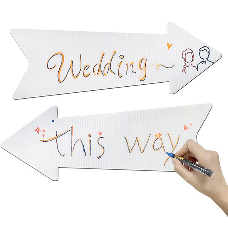 HRBAJ-Directional Arrows Signs - Yard Sign Blank บทวิจารณ์และราคา