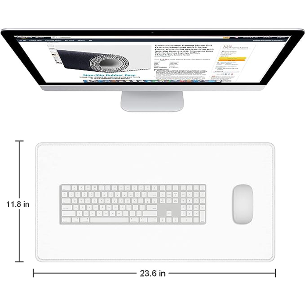 Large Mouse Pad Lvory White Ex - Mouse Pad Blank Sublimation บทวิจารณ์และราคา