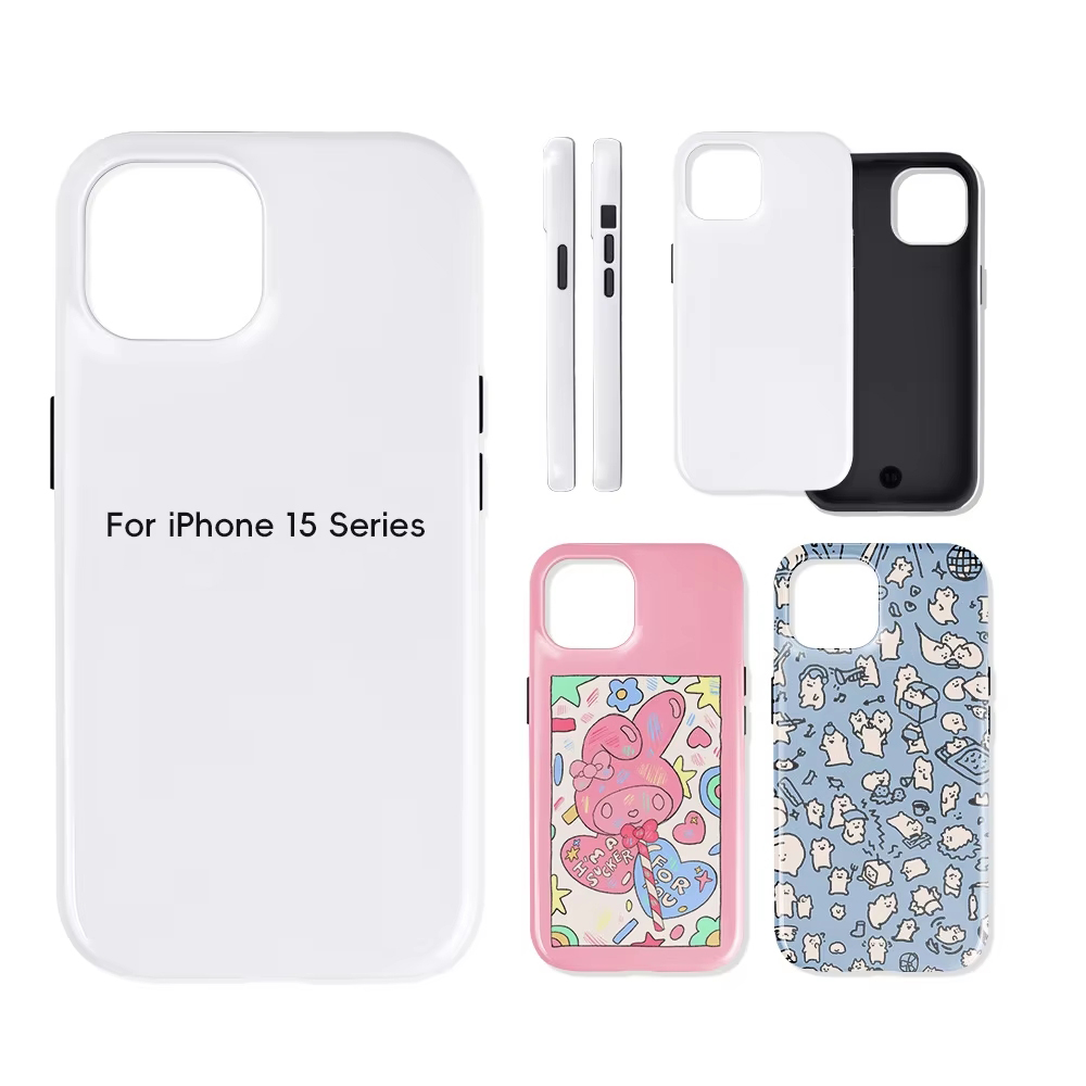 5 pcs 2 in 1 Blank Phone Case  - Phone Case Blank Print บทวิจารณ์และราคา