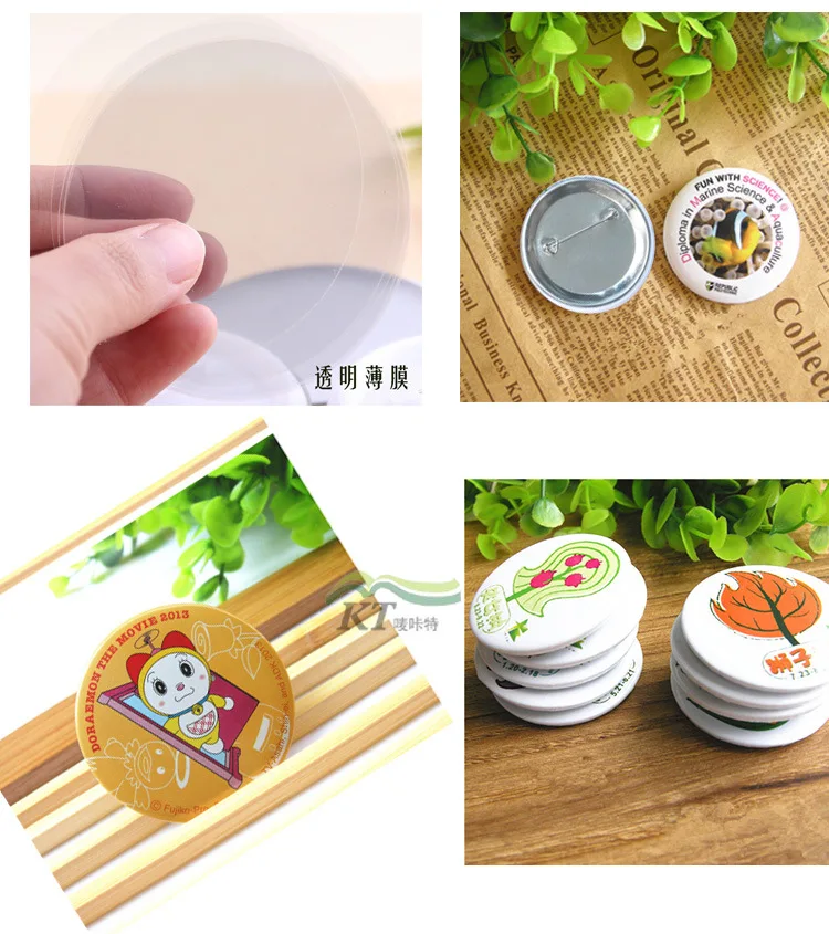 100pcs Blank Badge Pin Button  - Button Badge Blank บทวิจารณ์และราคา