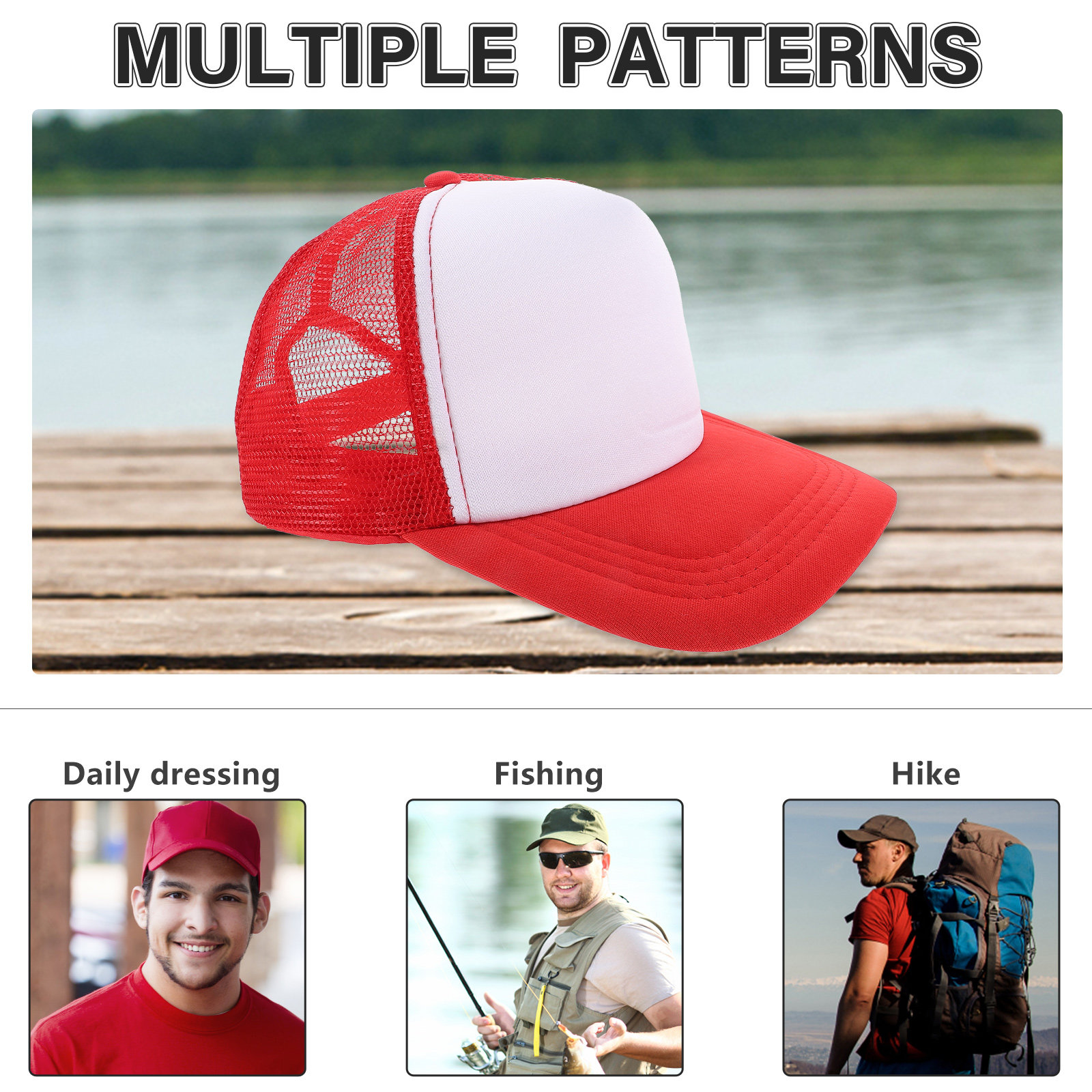 10Pcs DIY Blank Baseball Hats  - Hat Sublimation Blank บทวิจารณ์และราคา