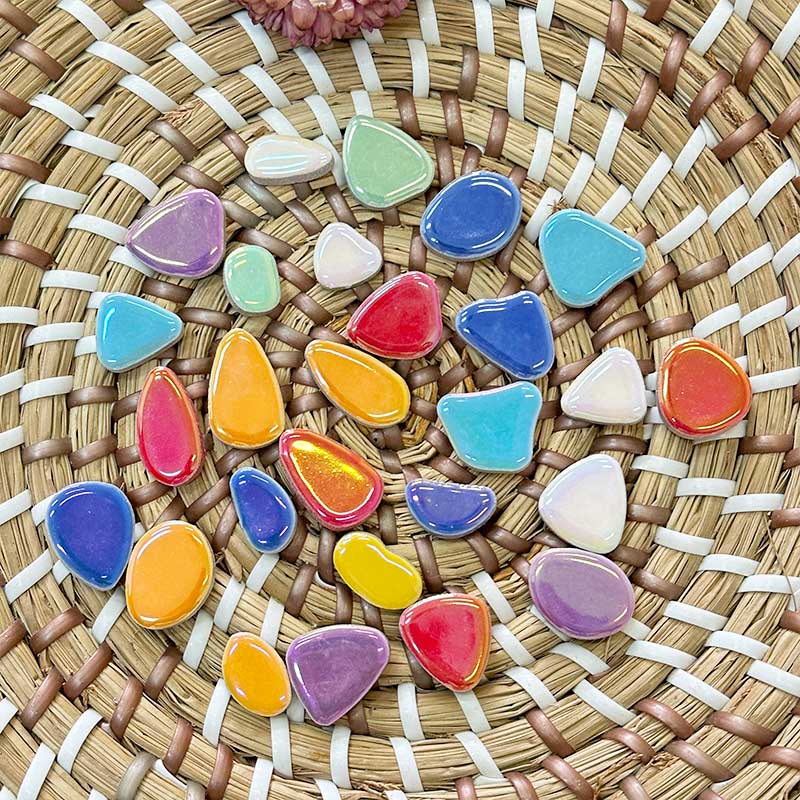 50g Porcelain DIY irregular Ph - Ceramic Tile Blank บทวิจารณ์และราคา