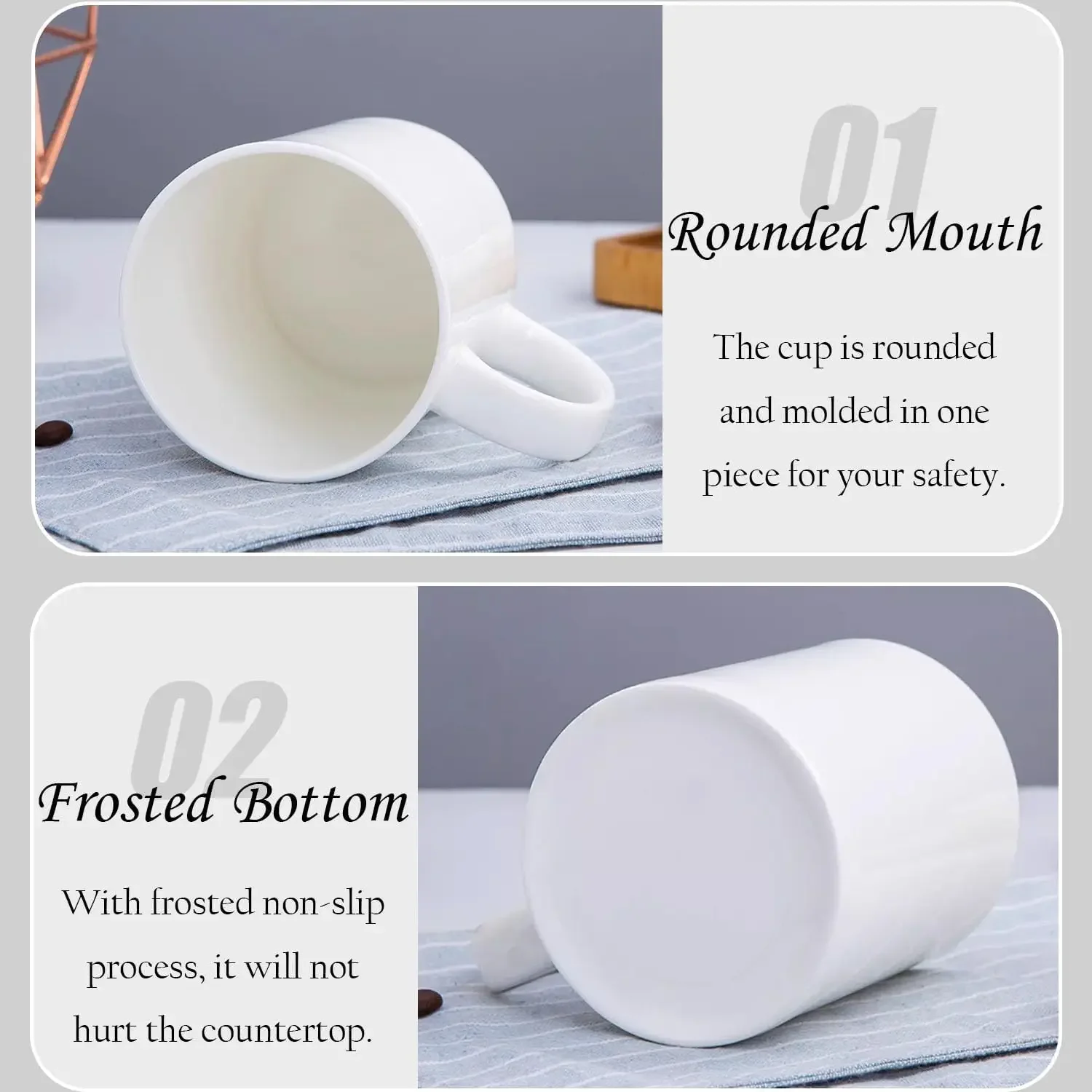 36pcs Sublimation Mugs, 11oz W - Sublimation Mug White บทวิจารณ์และราคา
