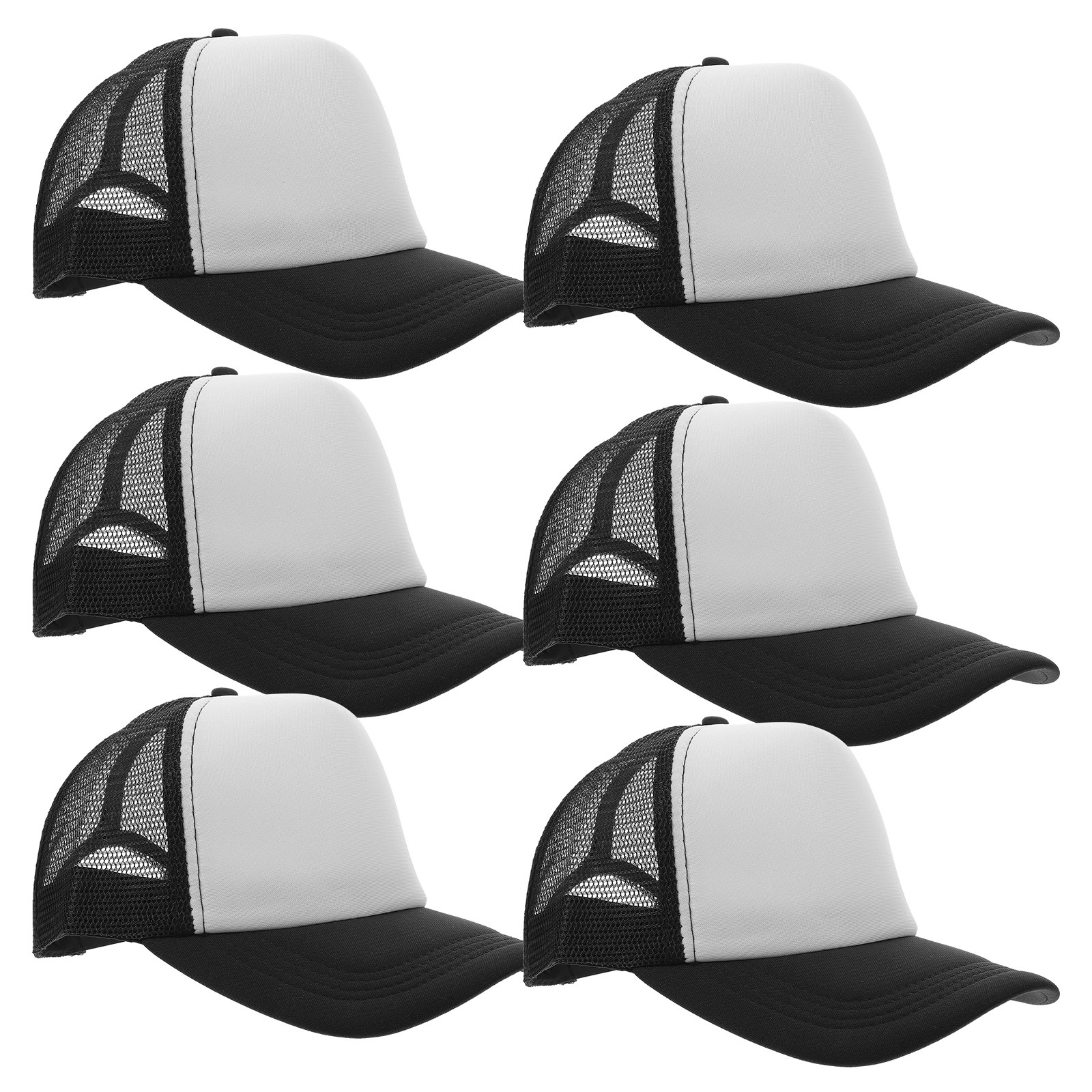 10Pcs DIY Blank Trucker Hat Me - Hat Sublimation Blank บทวิจารณ์และราคา