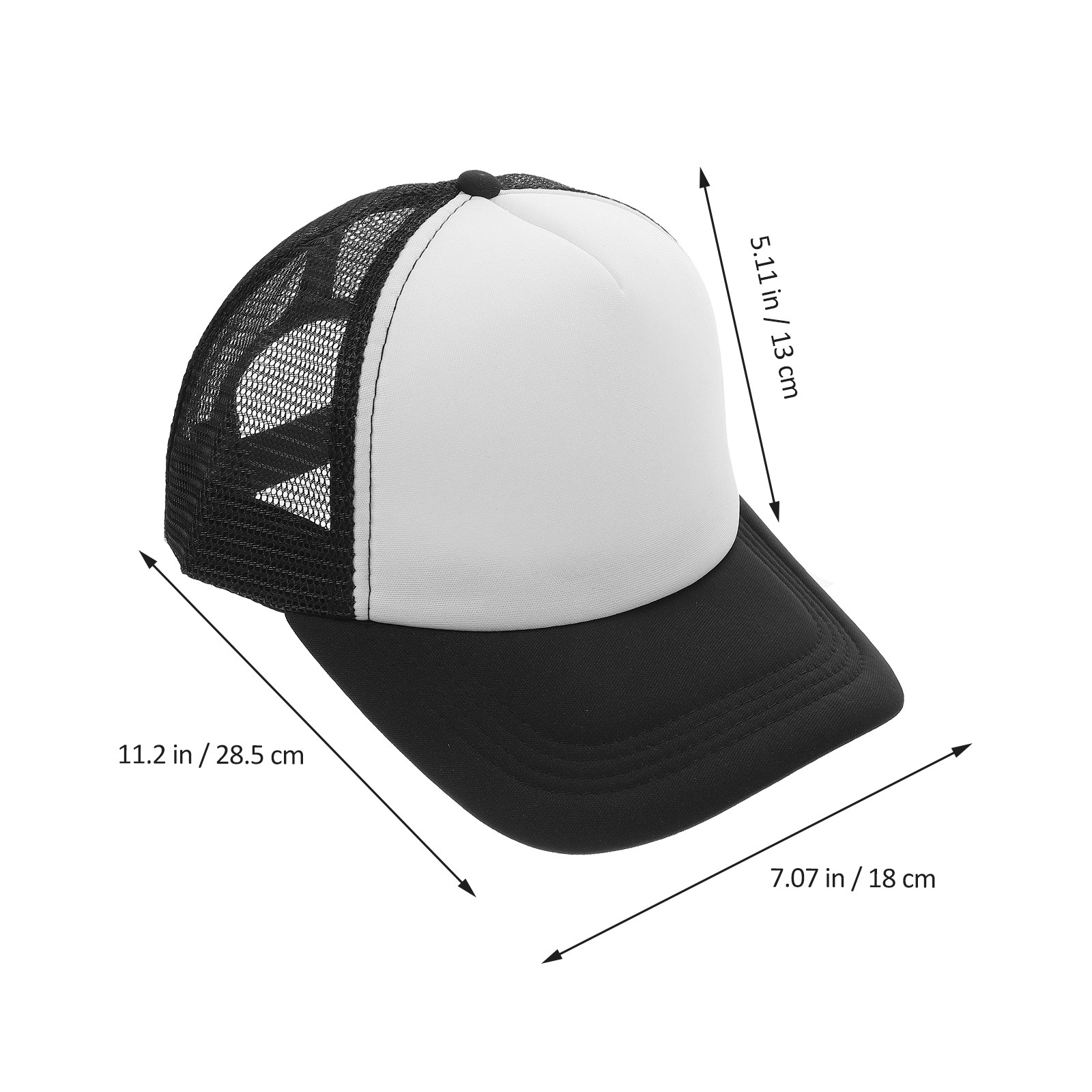 10Pcs DIY Blank Trucker Hat Me - Hat Sublimation Blank บทวิจารณ์และราคา