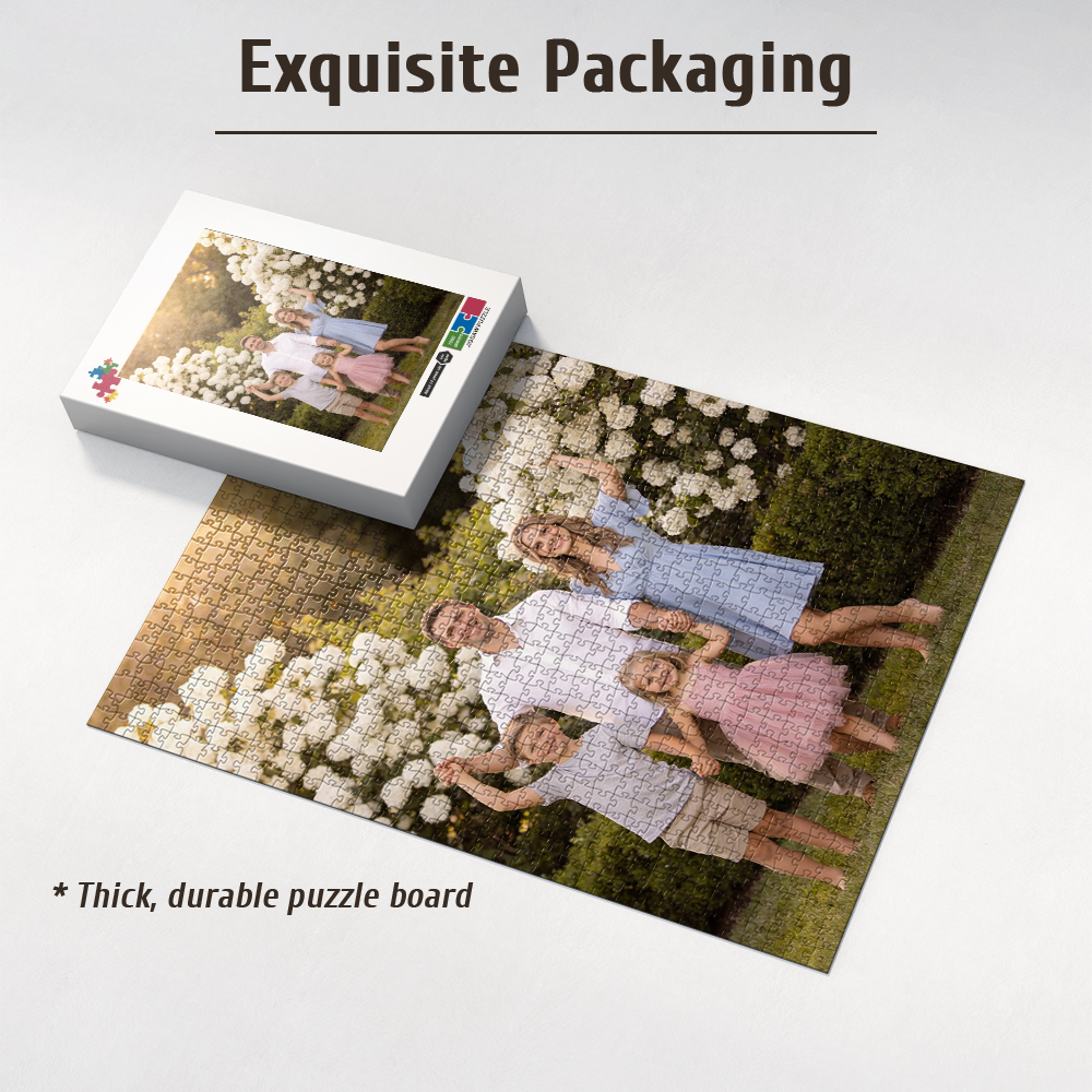 Custom 108/200/300/500/1000pie - Puzzle Blank White บทวิจารณ์และราคา