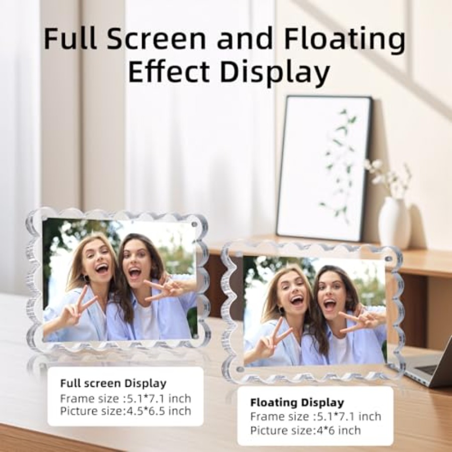 3 Pack Acrylic Picture Frame.  - Photo Acrylic Block บทวิจารณ์และราคา
