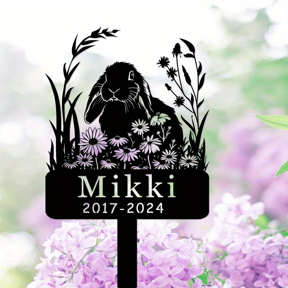 Custom Lop-Eared Rabbit Memori - Yard Sign Blank บทวิจารณ์และราคา
