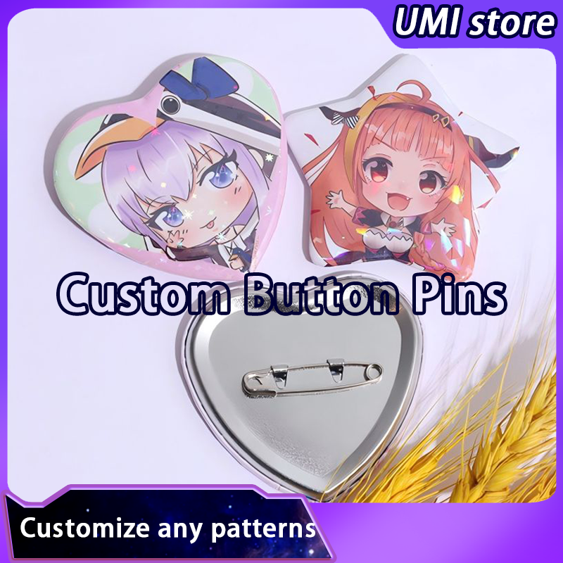 Custom Badge Pins Button Pins  - Button Badge Blank บทวิจารณ์และราคา