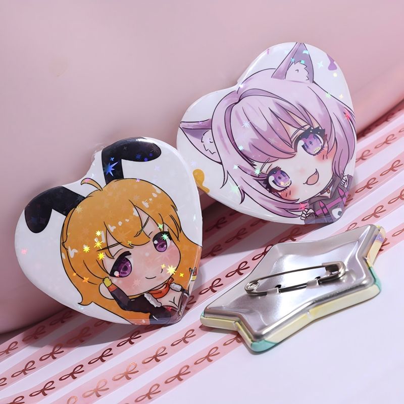 Custom Badge Pins Button Pins  - Button Badge Blank บทวิจารณ์และราคา