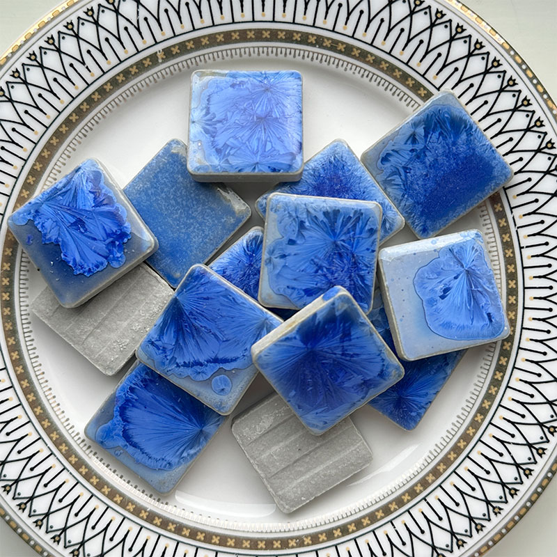 100g DIY Ceramic Mosaic Tiles  - Ceramic Tile Blank บทวิจารณ์และราคา