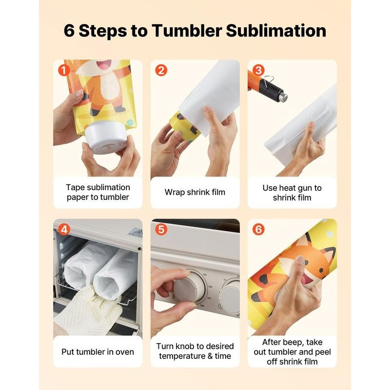 Sublimation Oven Machine, 13 Q - Tumbler 20Oz White บทวิจารณ์และราคา