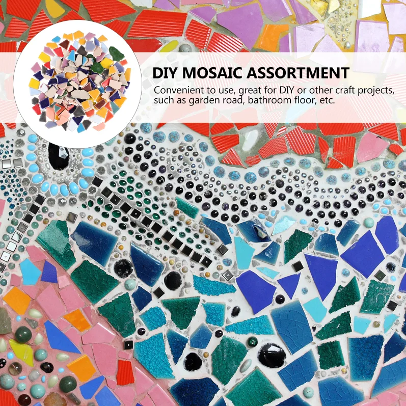 100g Porcelain Mosaic Tiles DI - Ceramic Tile Blank บทวิจารณ์และราคา