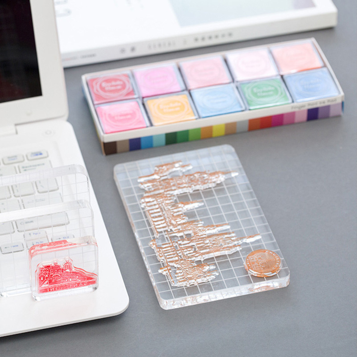 7Pcs Silicone Seal Supplies Ac - Photo Acrylic Block บทวิจารณ์และราคา