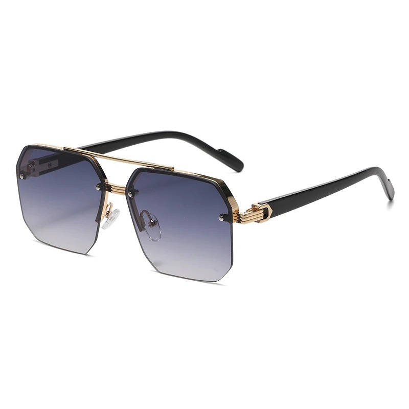 Men's Metal Sunglasses Square  - Metal Photo Panel บทวิจารณ์และราคา