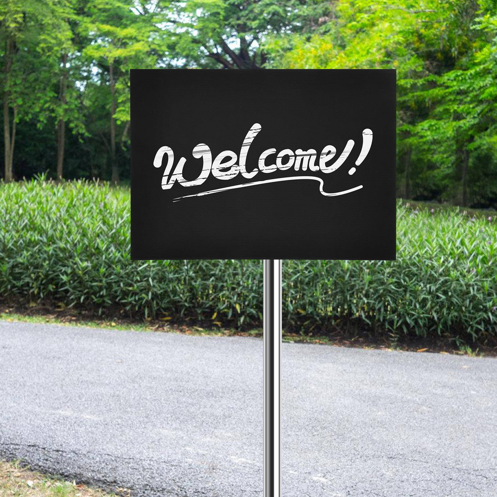2Pcs Blank Yard Signs for Gard - Yard Sign Blank บทวิจารณ์และราคา