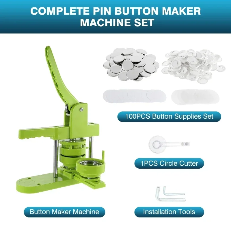 25/32/37/44MM Button Maker Mac - Button Badge Blank บทวิจารณ์และราคา