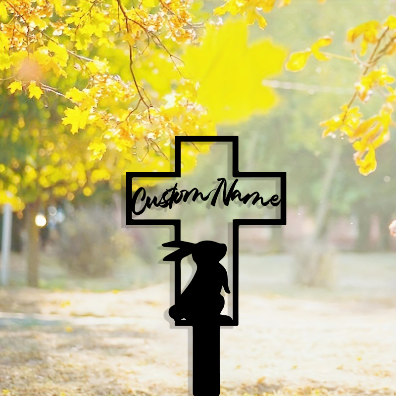 Art Deco Personalized Bunny Me - Yard Sign Blank บทวิจารณ์และราคา