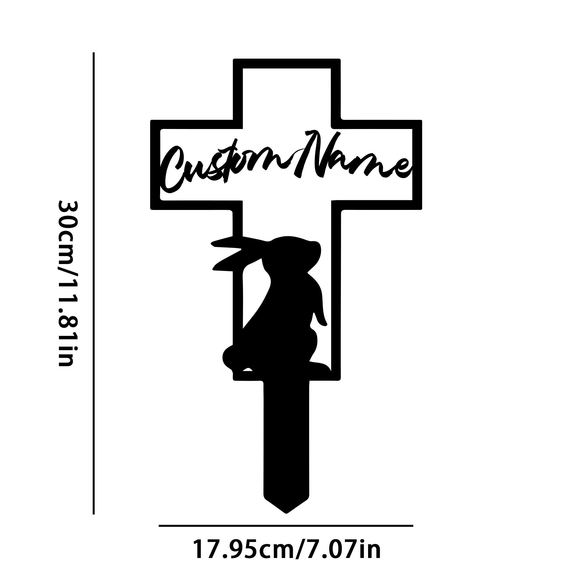 Art Deco Personalized Bunny Me - Yard Sign Blank บทวิจารณ์และราคา