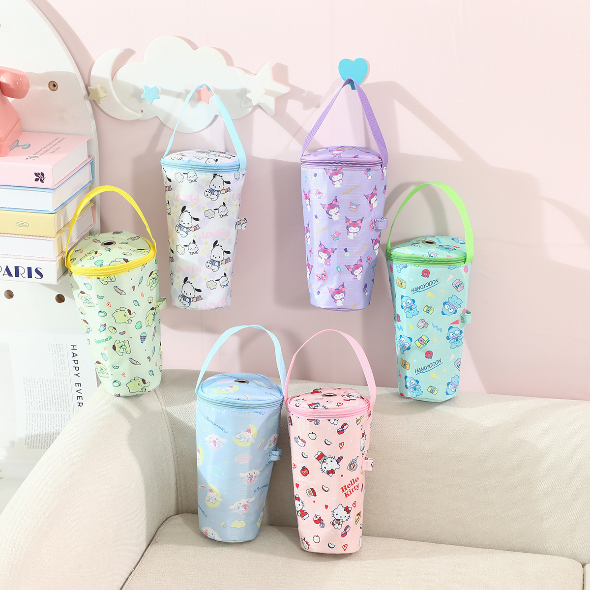 Cute Kuromi Handheld Bag Porta - Tote Bag Sublimation บทวิจารณ์และราคา