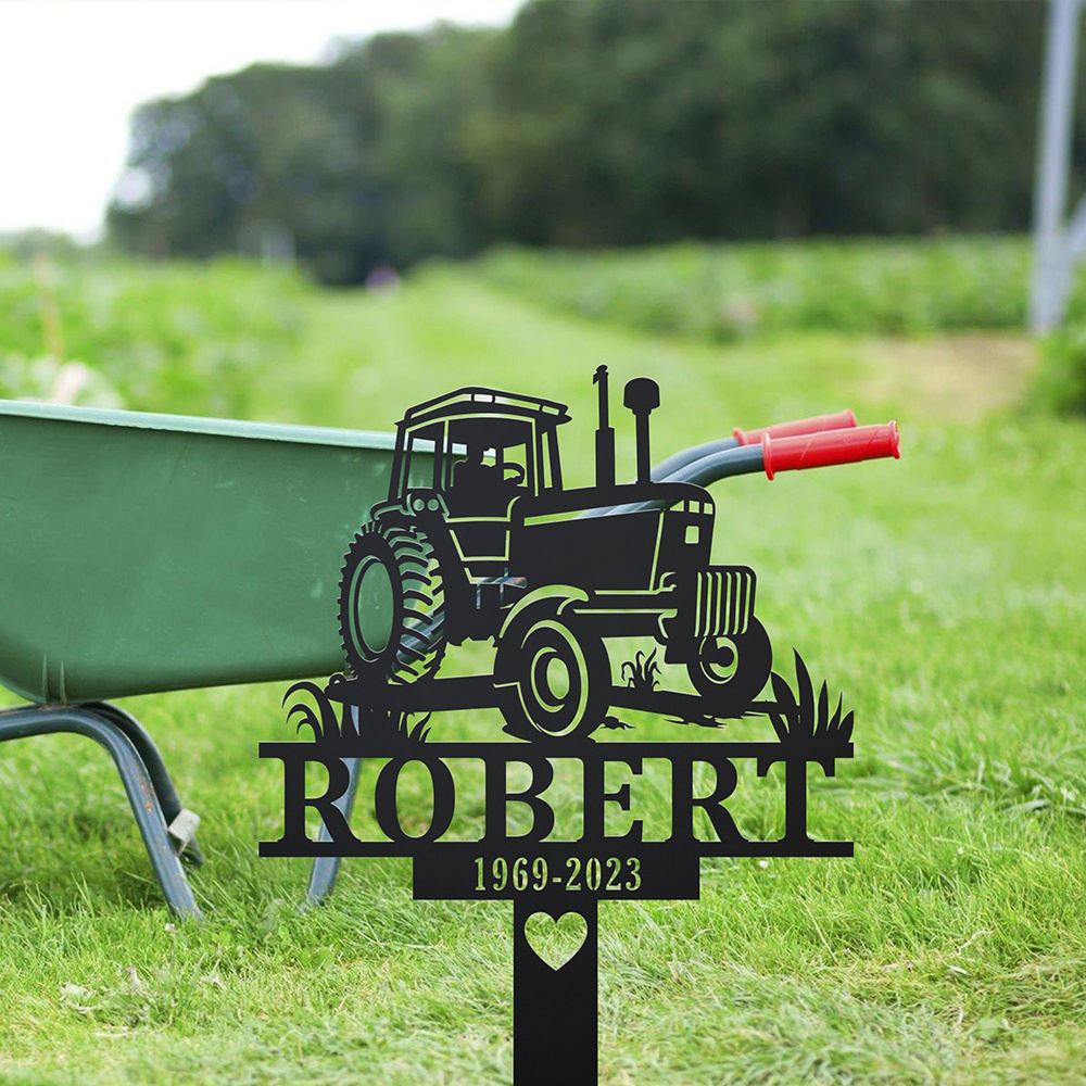 Custom Farmer Memorial Metal S - Yard Sign Blank บทวิจารณ์และราคา