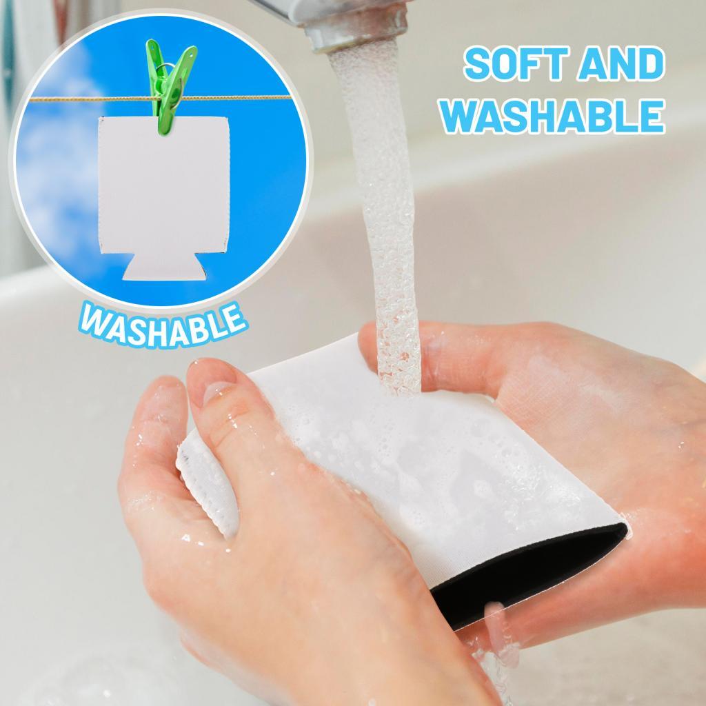 10x Blank Beer Can Coolers Sle - Water Bottle Blank บทวิจารณ์และราคา