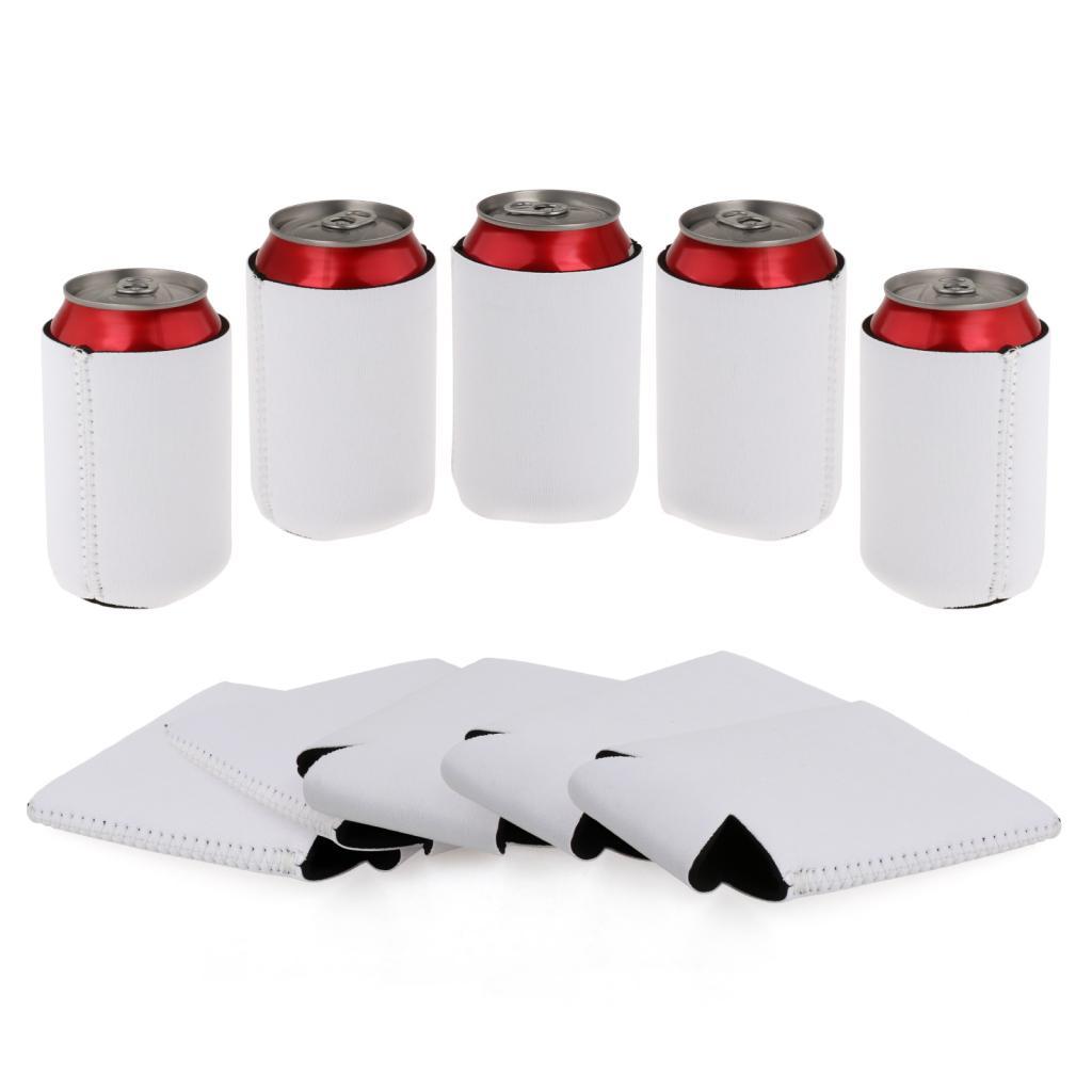 10x Blank Beer Can Coolers Sle - Water Bottle Blank บทวิจารณ์และราคา