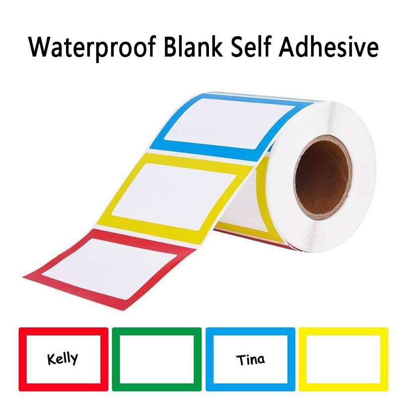 1 Roll Colorful Blank Handwrit - Water Bottle Blank บทวิจารณ์และราคา