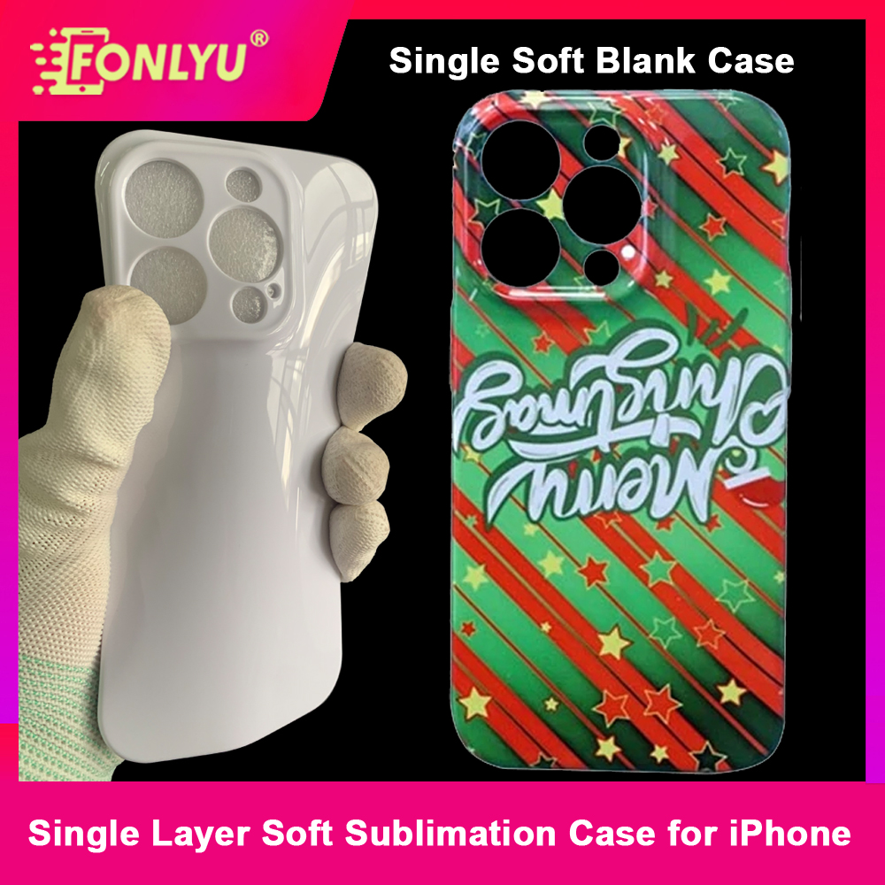 FONLYU 3D Film Sublimation Bla - Phone Case Blank Print บทวิจารณ์และราคา