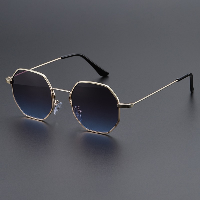 Sexy Small Square Sunglasses W - Metal Photo Panel บทวิจารณ์และราคา