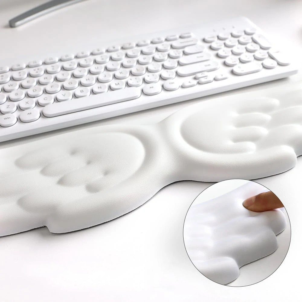 Angel Wings Shaped Keyboard Mo - Mouse Pad Blank Sublimation บทวิจารณ์และราคา