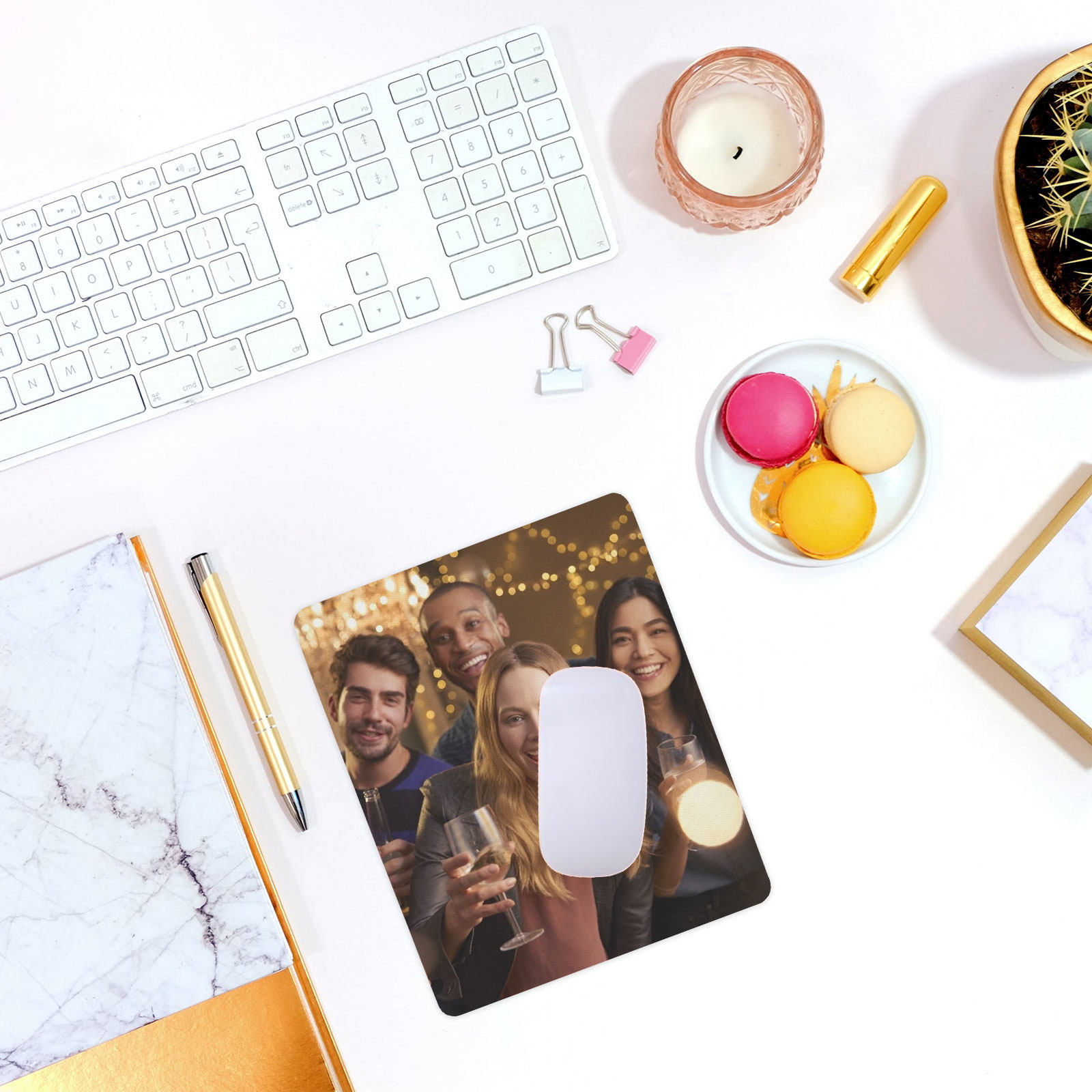 5Pcs Sublimation Mouse Pads Bl - Mouse Pad Blank Sublimation บทวิจารณ์และราคา