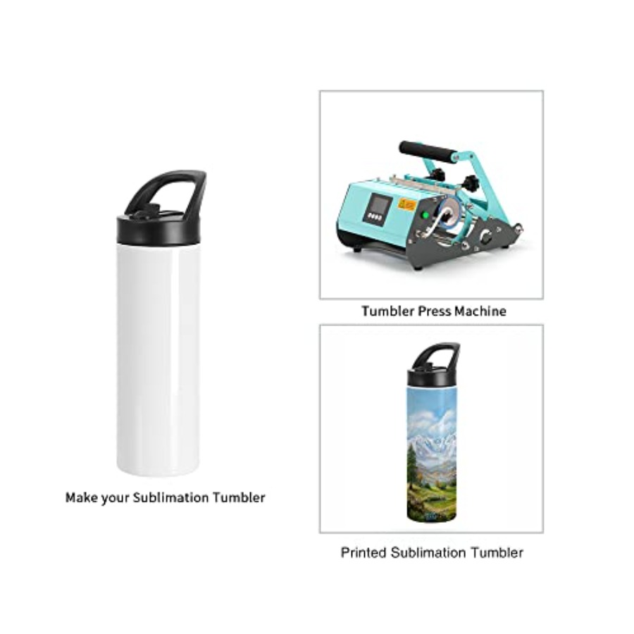 Sublimation Tumblers Blanks Cu - Water Bottle Blank บทวิจารณ์และราคา