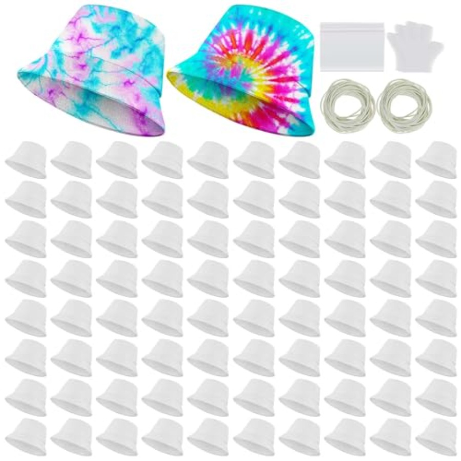 White cotton bucket hat for ti - Hat Sublimation Blank บทวิจารณ์และราคา
