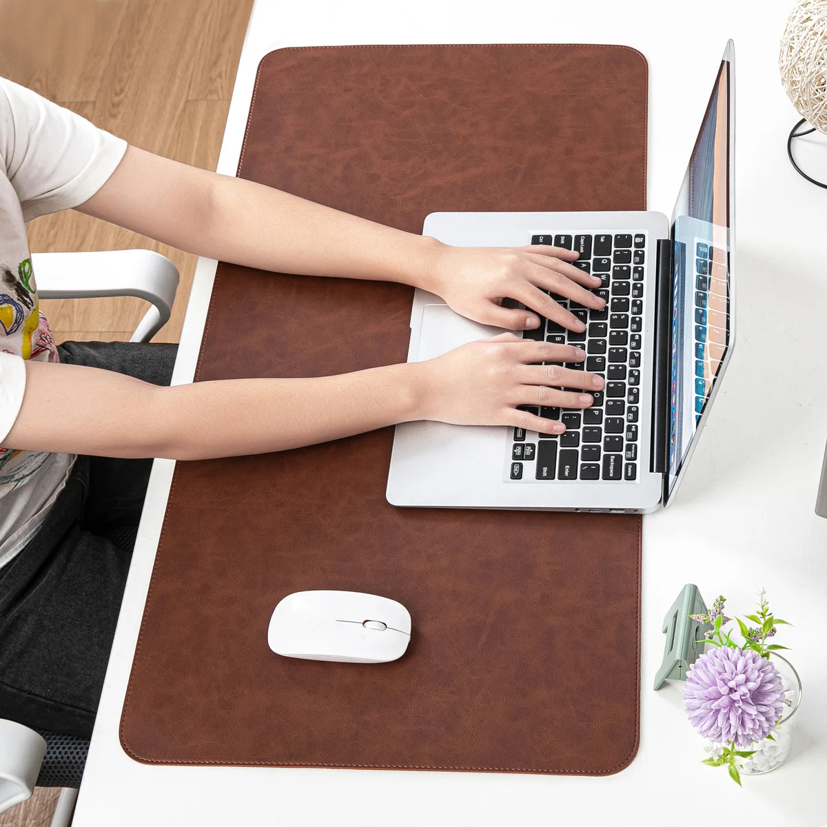 Desk Pad Waterproof PU Mouse P - Mouse Pad Blank Sublimation บทวิจารณ์และราคา